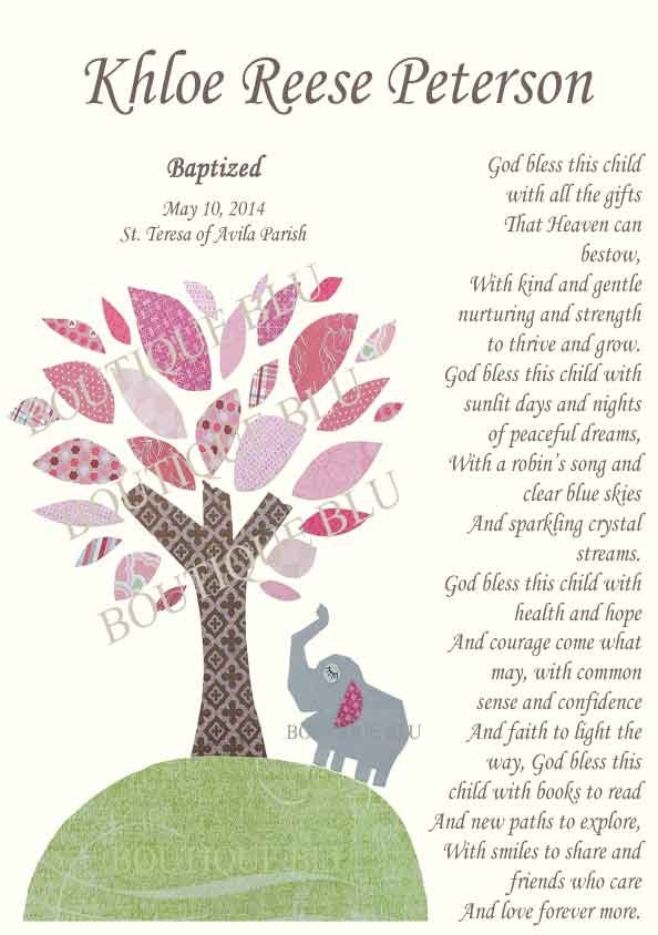 Baptsm Gft, Chrstenng Gft, Gft From Godparents, Personalzed