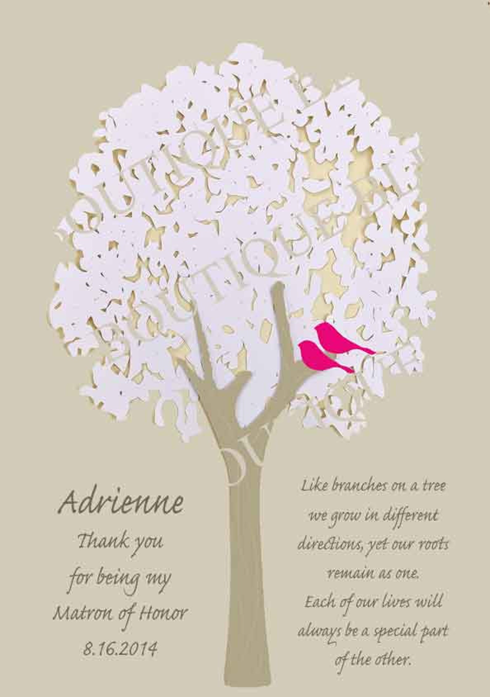 Wedding Gift for Mother in Law, Thank You Print, Mother of Groom Gift ...