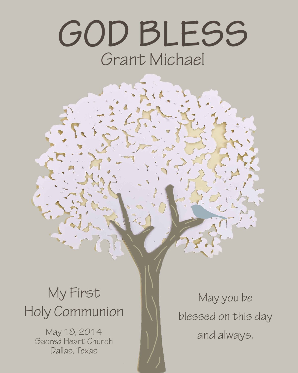 Holy First Communion Gift, First Communion Boy Gift, Personalized Communion Gift, 1st Communion