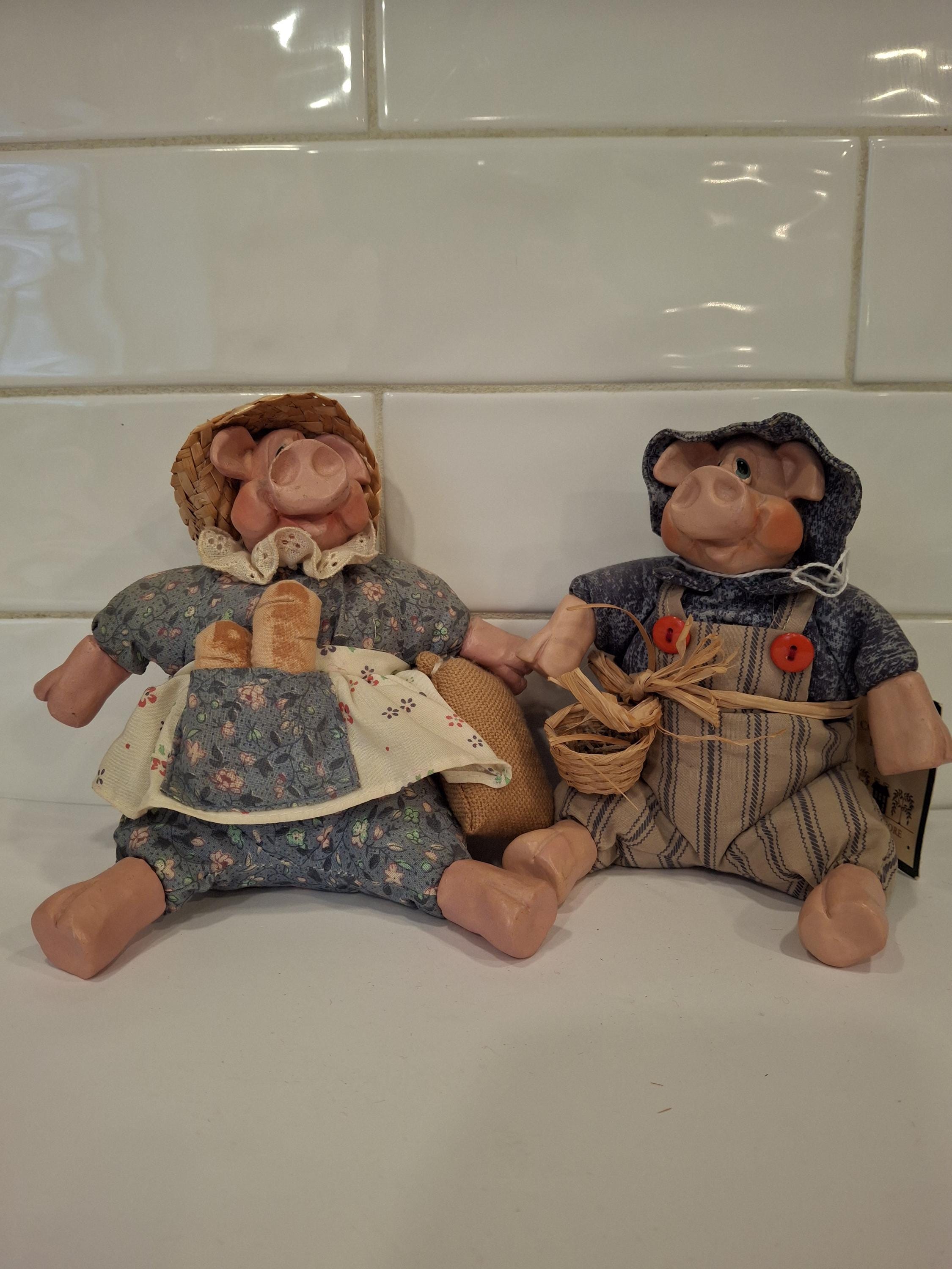 Russ Berrie Pigmalion ぬいぐるみ Russ Berrie Pig - Etsy