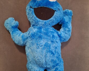 Vintage Sesame Street 123 Plush Cookie Monster 20"T