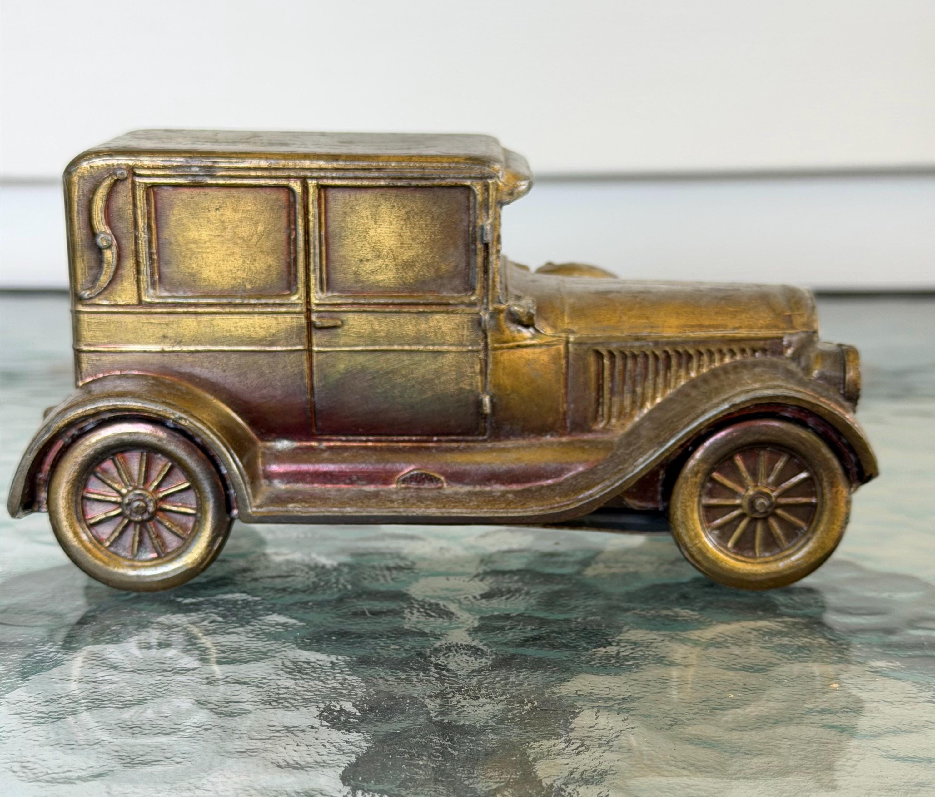 Vintage Brass Penny Bank Bank - Etsy