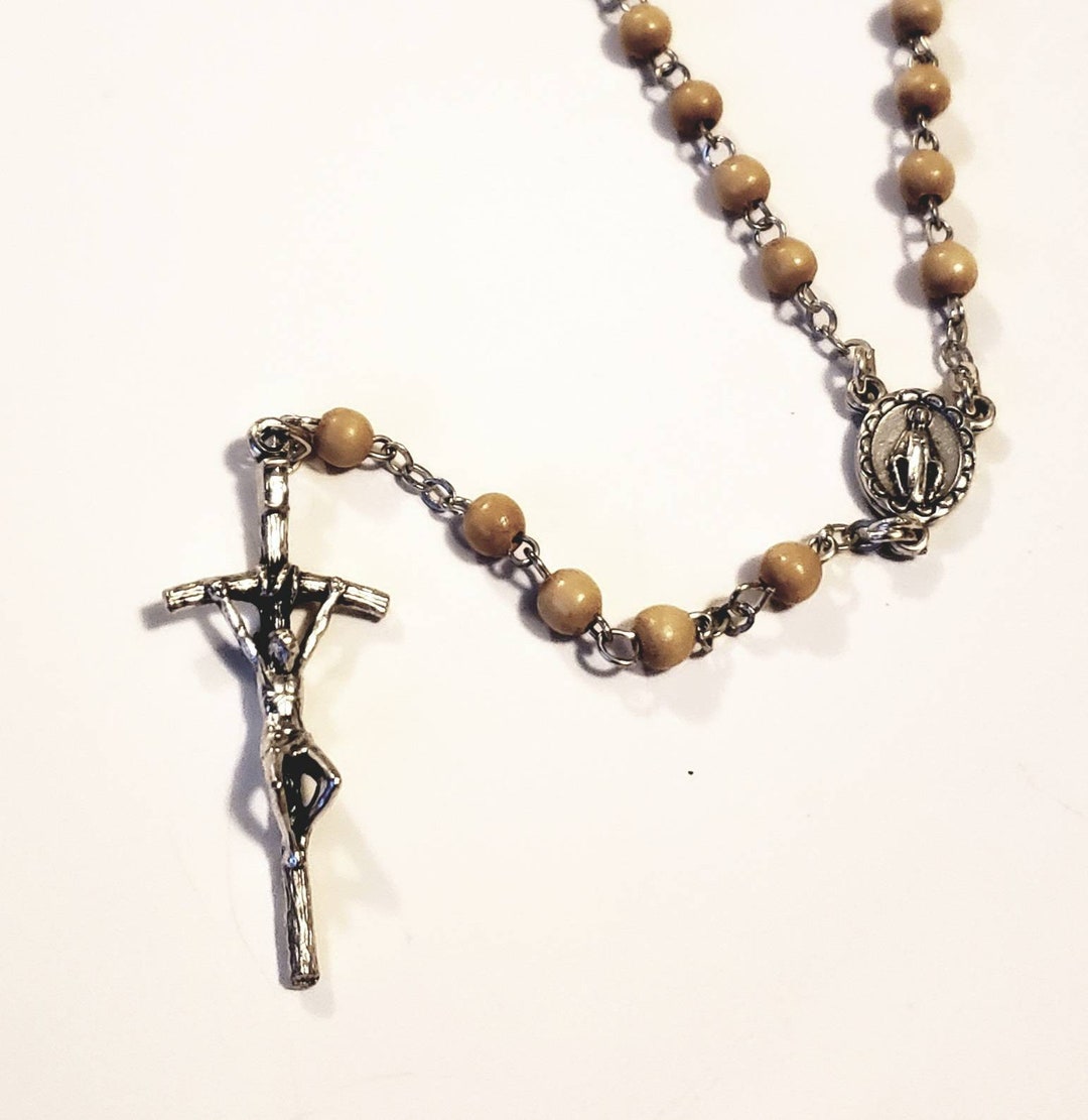 Vintage Rosary Beads Made in Italy Etsy