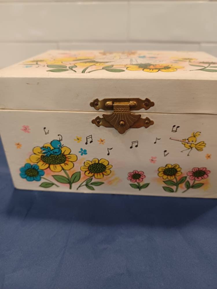 MELE Made in Japan Music Box Love Story 1970s Etsy