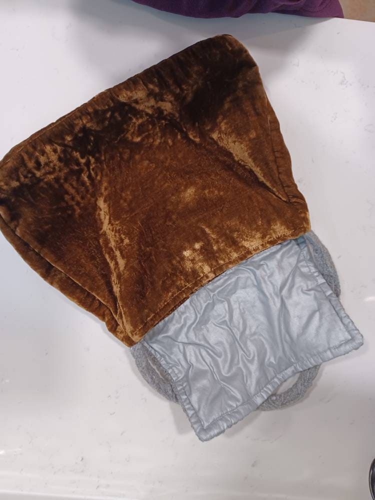 VELVET BAG ROSE_BLUE main image 0
