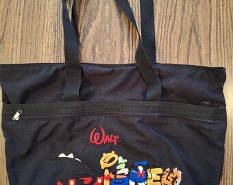 Vintage Authentic Walt Disney World Large Tote