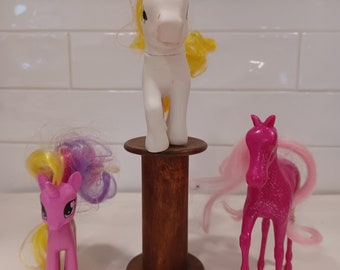 My Little Pony and Simba Steffi cake toppers/figurines