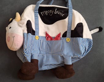 Vintage Mooey Louie Cow Children's Bag