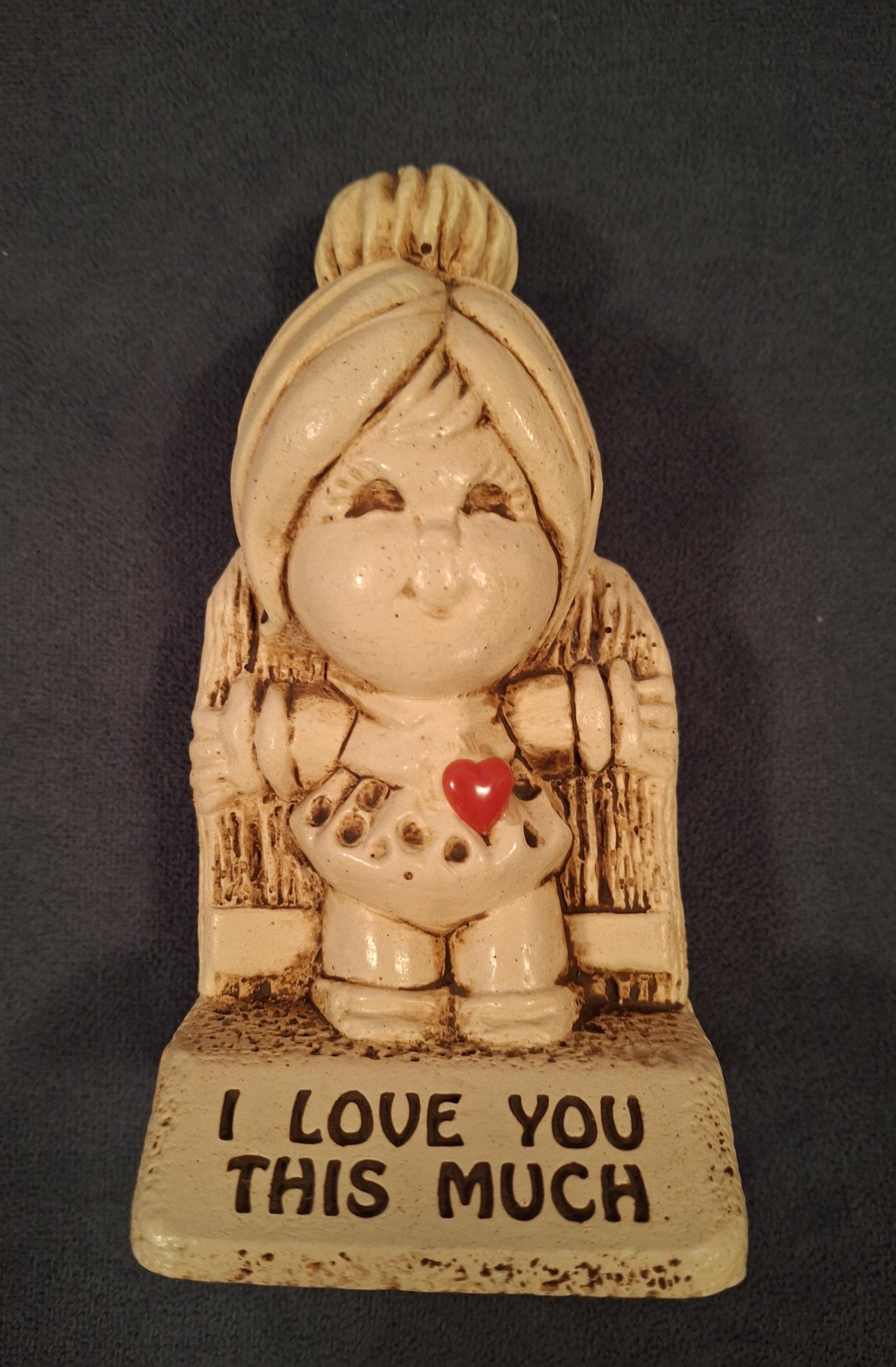 I Love You This Much Figurine - Etsy