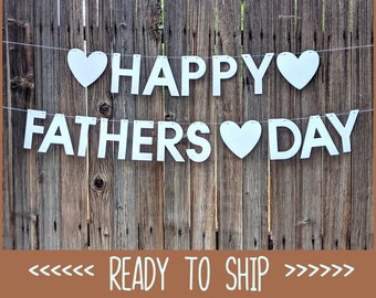 Happy Fathers Day ∙ Fathers Day Garland ∙ Fathers Day Decor ∙ Best Father Ever ∙ Fathers Day Party Decor ∙ Best Dad Ever ∙ Papa Daddy Dad