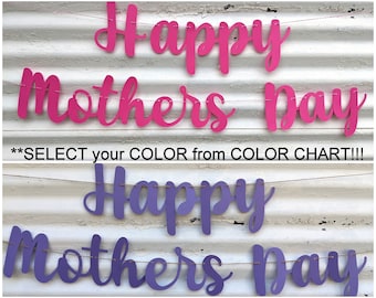 Happy Mothers Day ∙ Mothers Day Garland ∙ Mothers Day Decor ∙ Best Mother Ever ∙ Mother Day Party Decor ∙ Best Mom Ever ∙ Mom Mother Mama