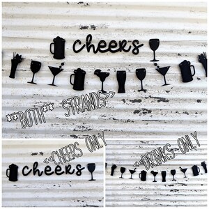 Happy Hour Banner Happy Hour Party Decoration Virtual Party Decor Happy Hour Quarantine Stay Home Stay Safe Bridal Wedding Shower image 2