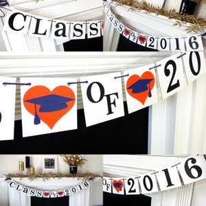 CLASS of 2024 Banner / Graduation Banner / Party Decor / Graduation / 2024 Graduate / Senior Class Photo / College High School / 2024 Grad image 2
