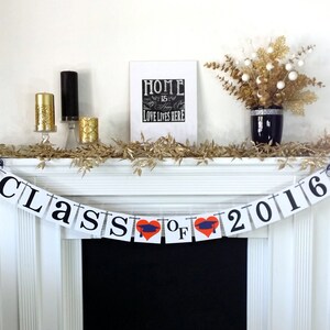 CLASS of 2024 Banner / Graduation Banner / Party Decor / Graduation / 2024 Graduate / Senior Class Photo / College High School / 2024 Grad image 3