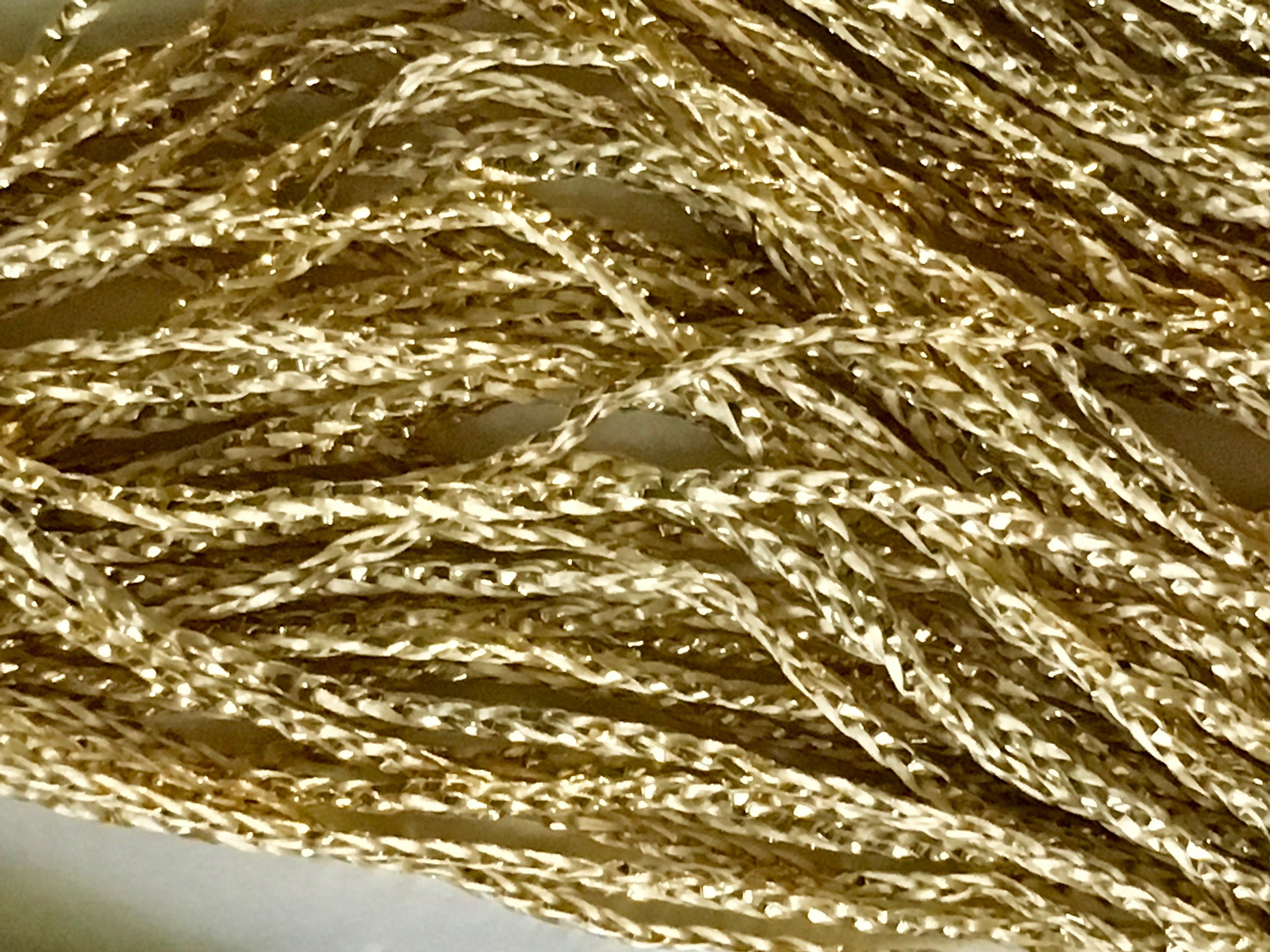 Aurora Vintage Gold Yarn Cording Yarn Gold Yarn Crochet Etsy Australia