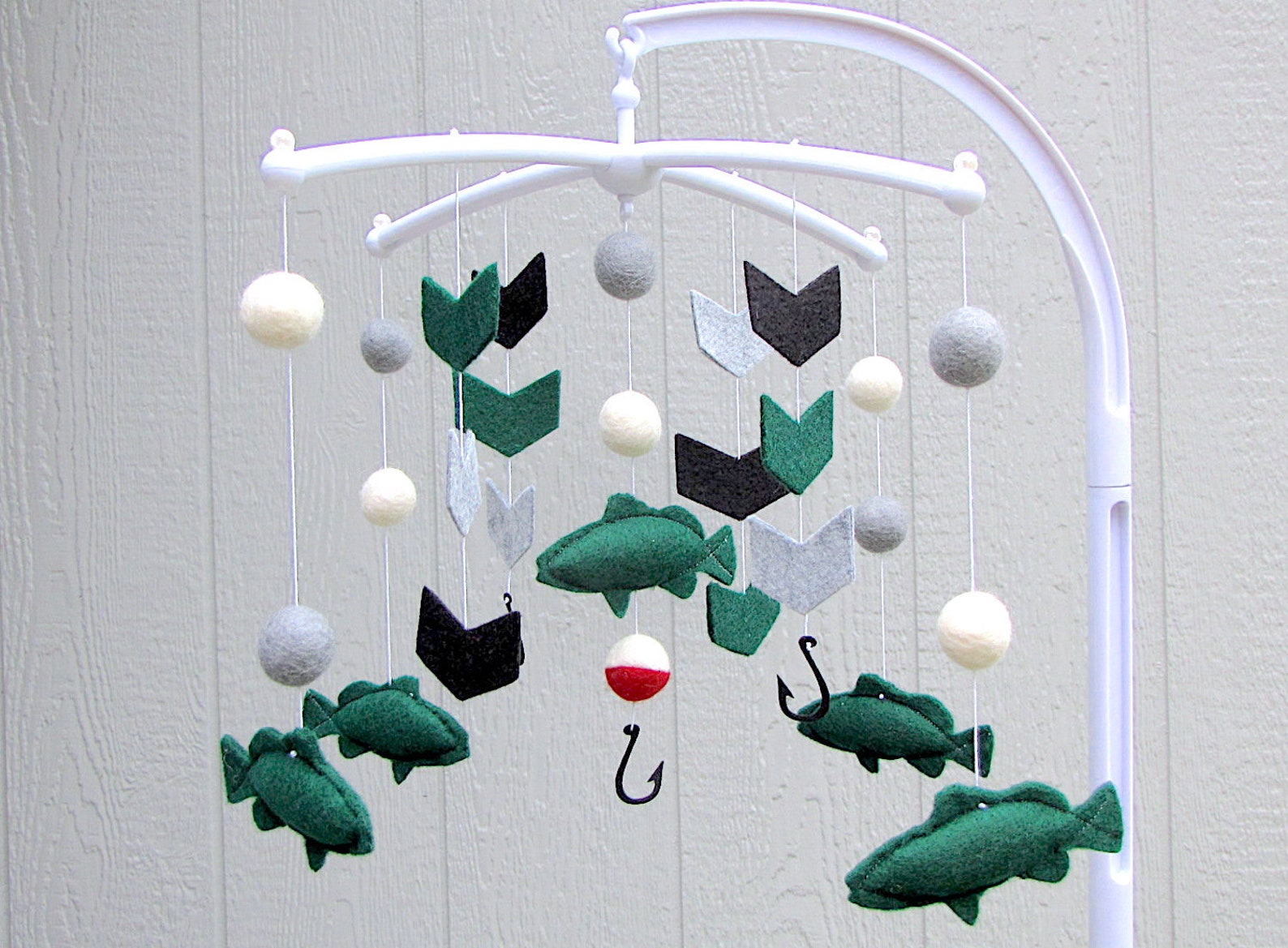 Marine Crib Mobile Nursery Fish Baby Mobile Felt Animal Etsy