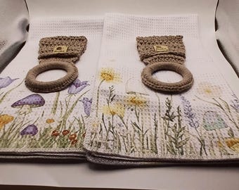 Paños de cocina y soportes