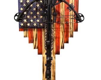 36”x19” Crossbow Hanger Mount Flag. Cross Bow Holder For Hunters