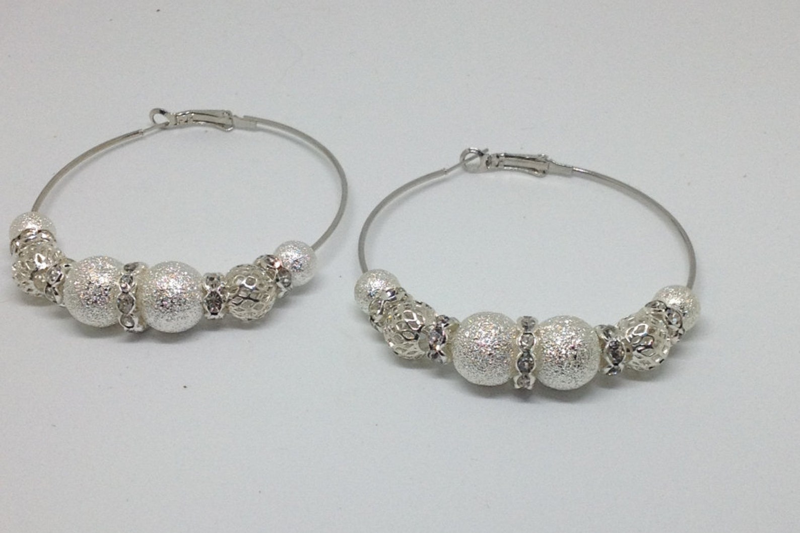 22kt Gold Plated Basketball Wives Hoop Earrings Etsy