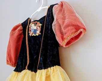 Snow White Costume, Disney Costume, Princess, Snow White, Disney, Halloween Costume, Halloween, Girls Costume, Dress Up, Princess Dress