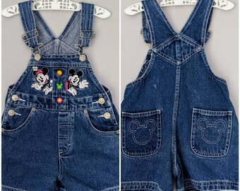 vintage disney dungarees