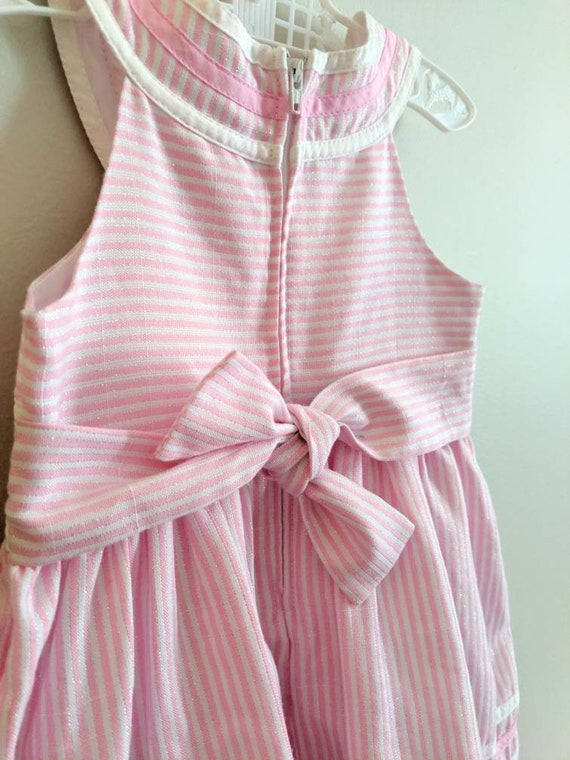 Vintage 2T Dress, Bonnie Jean Dress, Pink Dress, … - image 5