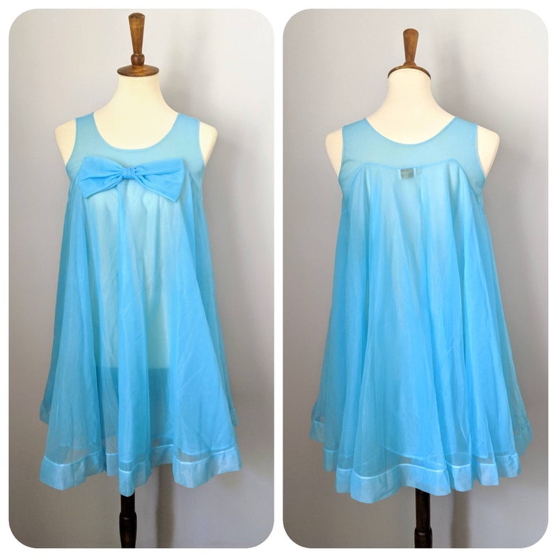 Pastel Babydoll Nightgown (Large) 