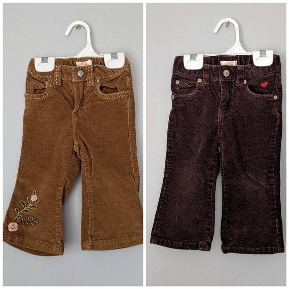 Vintage Corduroy Pants, 12 months, Brown Corduroy… - image 1