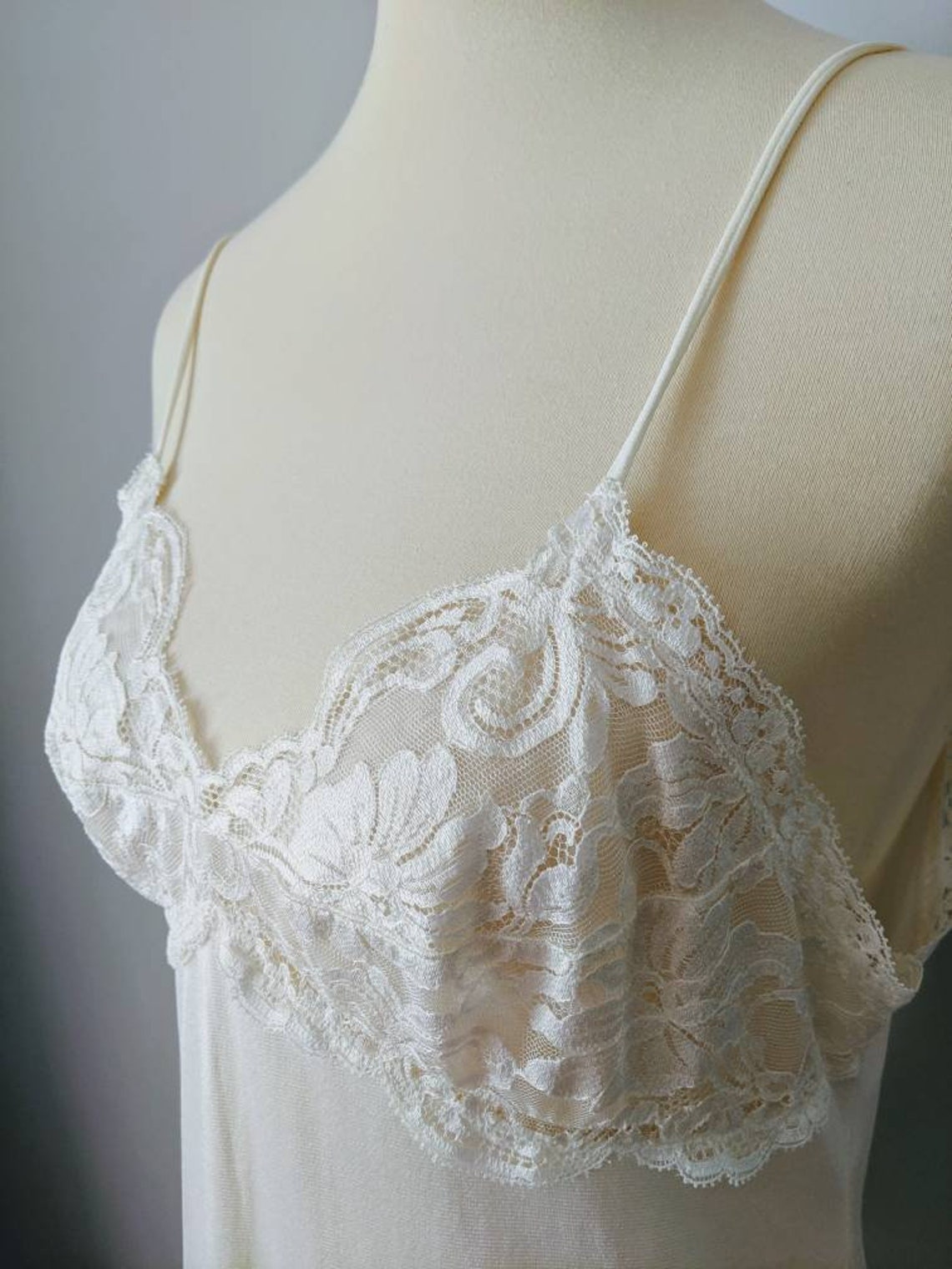 Vintage Lingerie Vintage Bridal Lingerie White Lace | Etsy