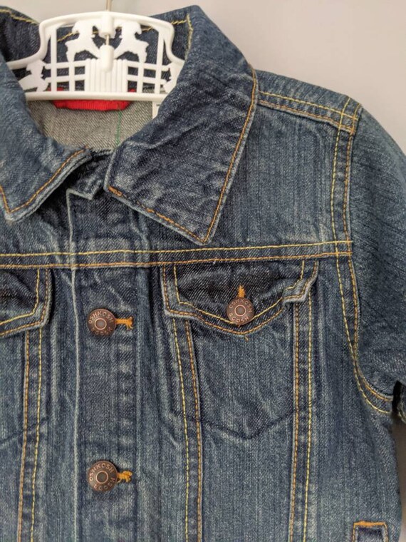 Jean Jacket, 4T, Oshkosh Jean Jacket, Denim Jacke… - image 5