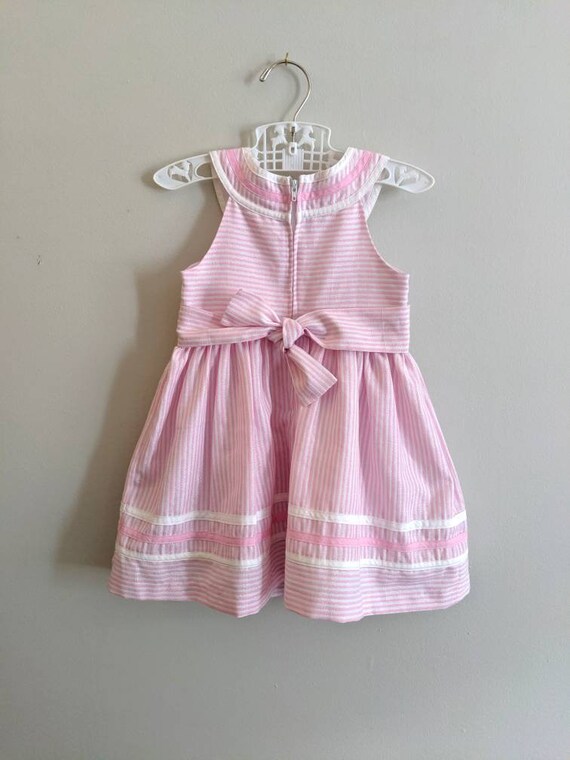 Vintage 2T Dress, Bonnie Jean Dress, Pink Dress, … - image 6