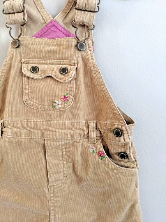 Vintage Oshkosh Overalls, 24m, Girl Skirt Overall… - image 5