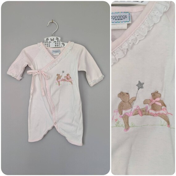 Baby Sleeper, 3-6 months, Dancing Bears, Ballet, P