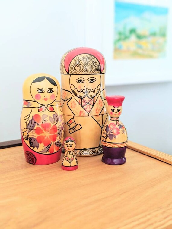 addams family nesting dolls