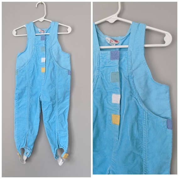 Vintage Overalls, 24m, Popsicle Overalls, Corduro… - image 1