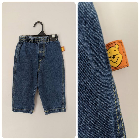 Disney Baby Jeans, 12 m, Newborn Jeans, Pooh Bear… - image 1