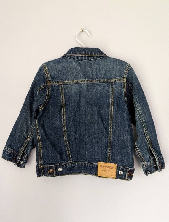 Jean Jacket, 4T, Oshkosh Jean Jacket, Denim Jacke… - image 3