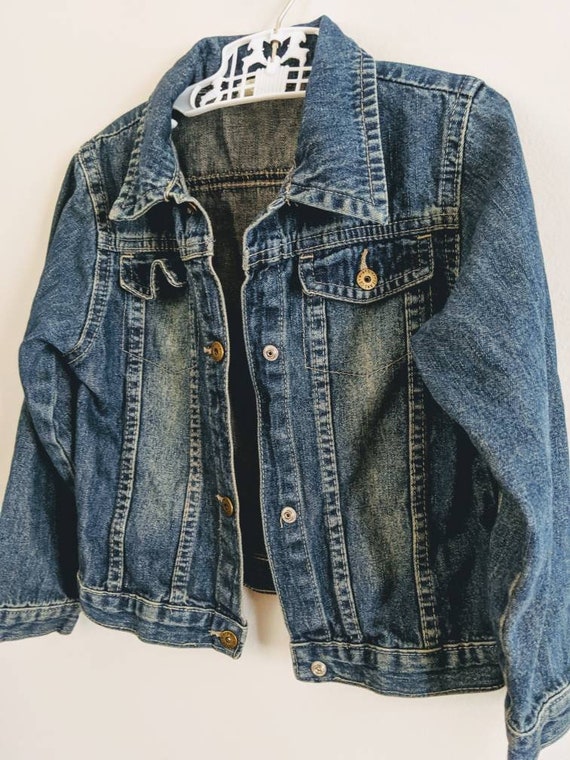 Jean Jacket, Wrangler Jean Jacket, Denim Jacket, … - image 3