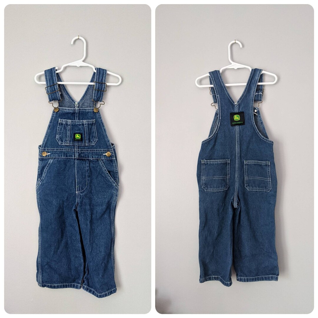 Denim Overalls, 2T, John Deere Overalls, Baby Overalls, Bib Overalls