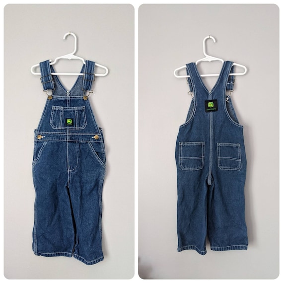 Denim Overalls, 2T, John Deere Overalls, Baby Ove… - image 1