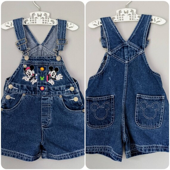 Vintage Disney, 3T, Mickey Mouse Overalls, Overall