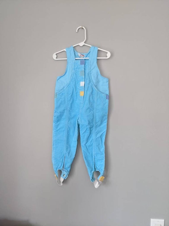 Vintage Overalls, 24m, Popsicle Overalls, Corduro… - image 4