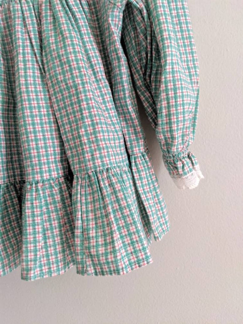 Ruffles Baby Bryan Dress Holiday Dress 12m Christmas Dress Fall Dress Vintage Baby Dress Vintage Bryan Dress Baby Girl Winter Dress