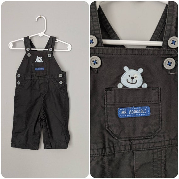 Vintage Overalls, 3T, Boy Overalls, Corduroy Overalls… Gem