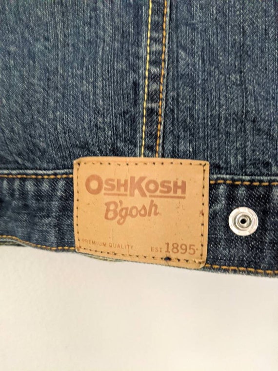 Jean Jacket, 4T, Oshkosh Jean Jacket, Denim Jacke… - image 4