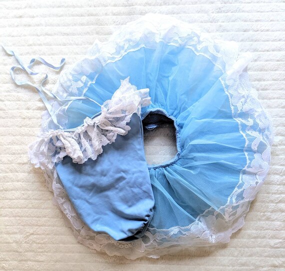 Vintage Tutu, Vintage Ballet Costume, Blue Tutu, … - image 2