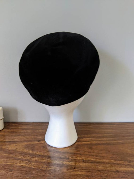 Vintage Beret, Borsalino, Black Beret, Beret Hat,… - image 5