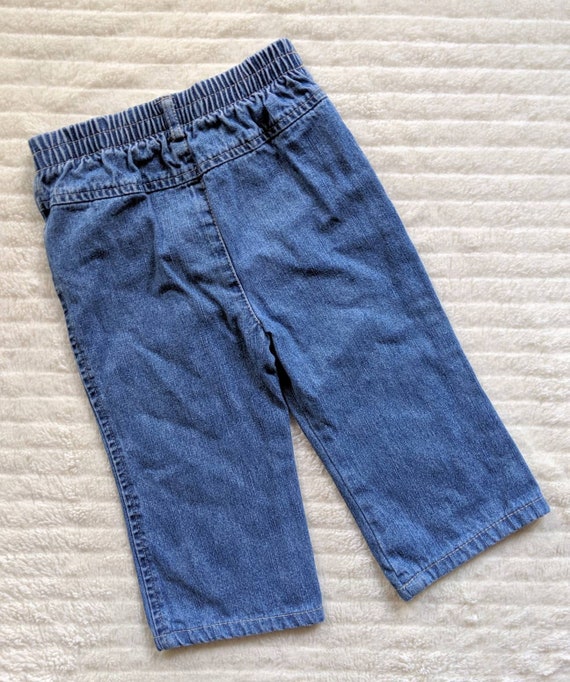 Girl Jeans, 18m Jeans, Applique Jeans, BT Kids, V… - image 2