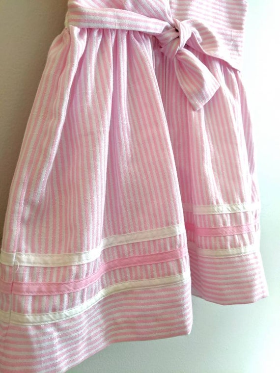 Vintage 2T Dress, Bonnie Jean Dress, Pink Dress, … - image 4