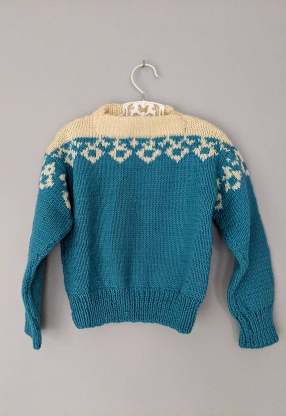 Vintage Sweater, Child Sweater, Unisex Sweater, Bl